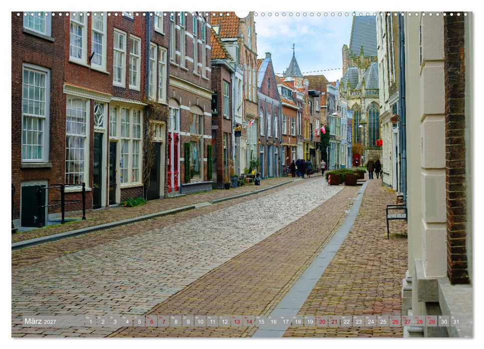 Ein Blick auf Dordrecht (CALVENDO Premium Wandkalender 2027)