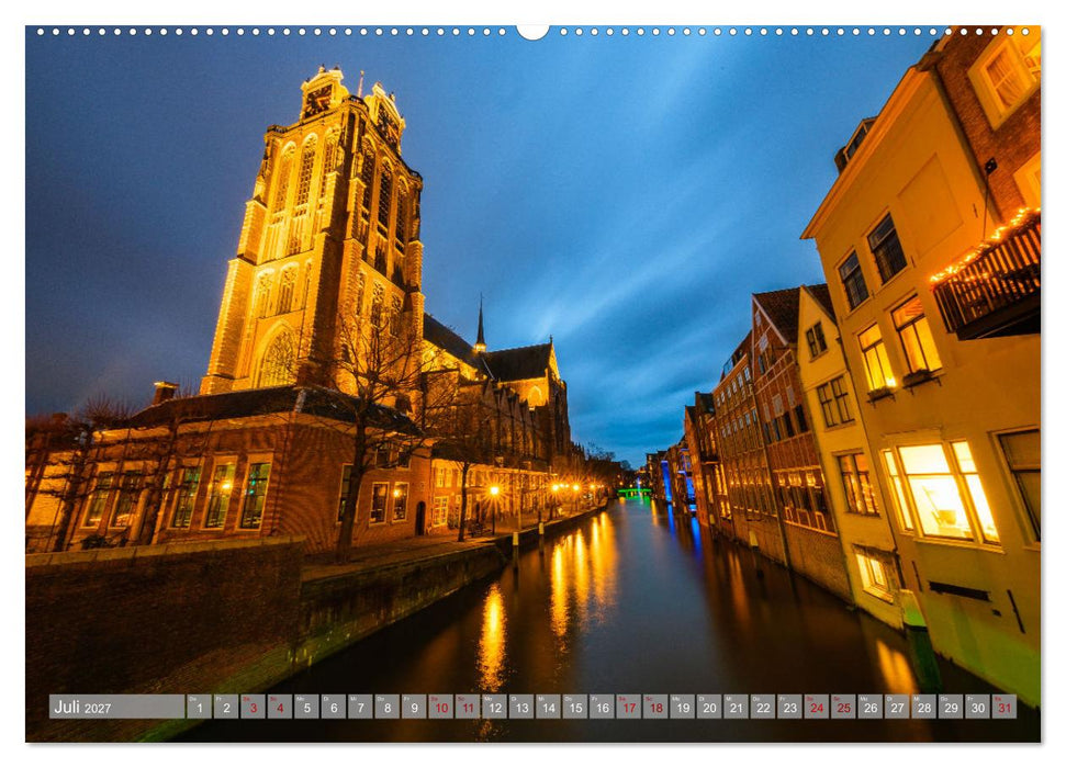 Ein Blick auf Dordrecht (CALVENDO Premium Wandkalender 2027)