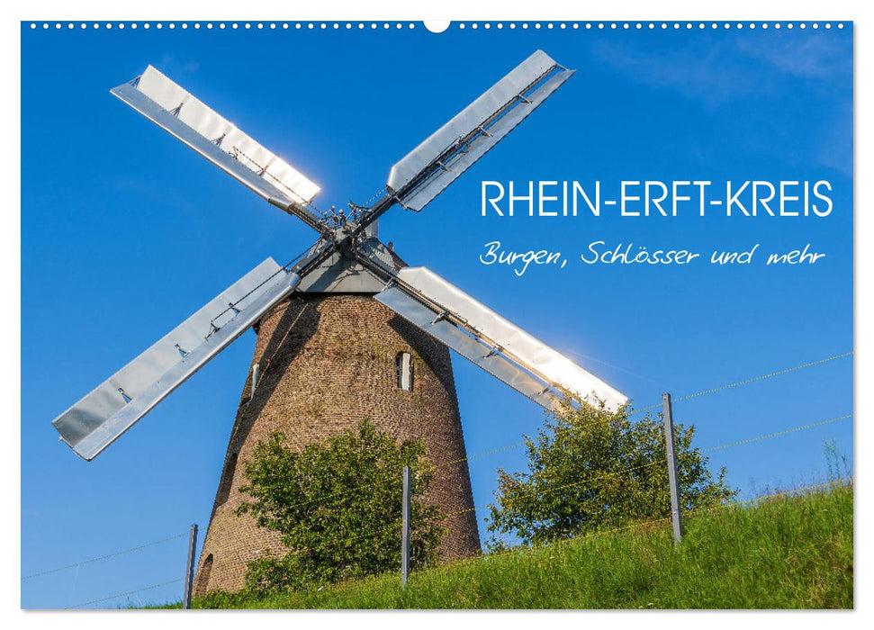 Rhein-Erft-Kreis - Burgen, Schlösser und mehr (CALVENDO Wandkalender 2027)