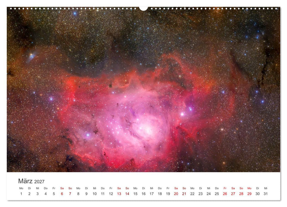 Nebel & Galaxien - Faszination Weltraum (CALVENDO Wandkalender 2027)