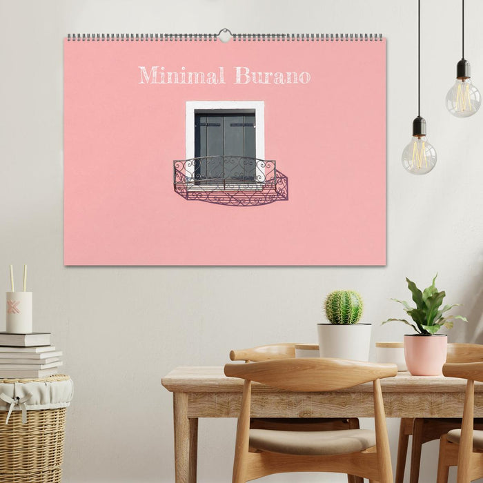 Minimal Burano (CALVENDO Wandkalender 2027)