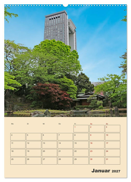 Tokio - Terminplaner (CALVENDO Wandkalender 2027)