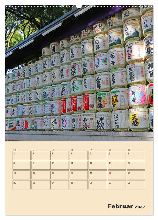 Tokio - Terminplaner (CALVENDO Wandkalender 2027)