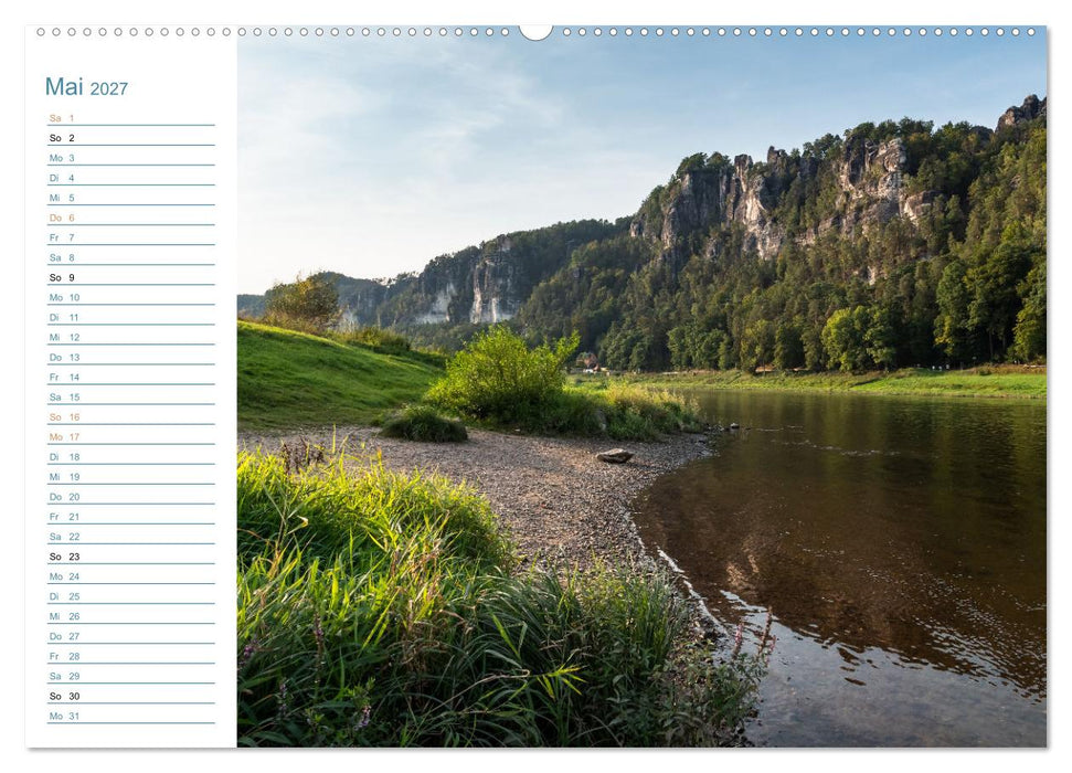Lebensadern - Elbsandstein (CALVENDO Wandkalender 2027)