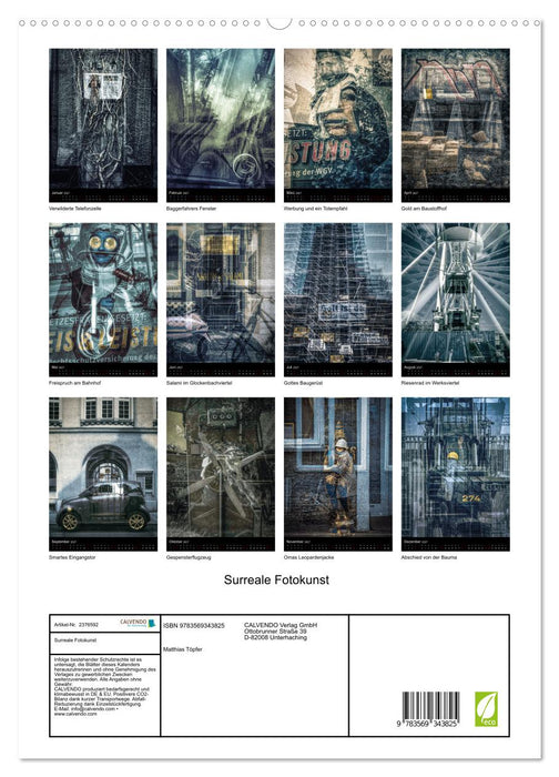 Surreale Fotokunst (CALVENDO Premium Wandkalender 2027)