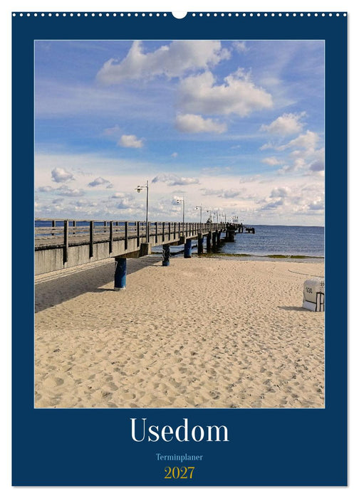 Usedom Ostsee - Terminplaner (CALVENDO Wandkalender 2027)