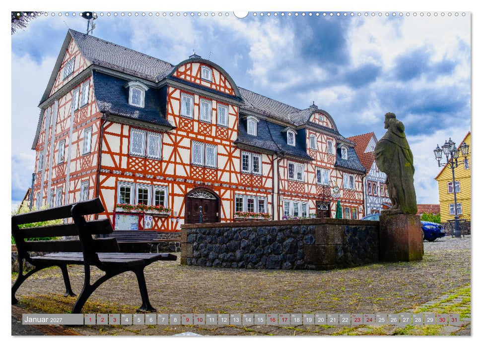 Ein Blick auf Herbstein (CALVENDO Premium Wandkalender 2027)