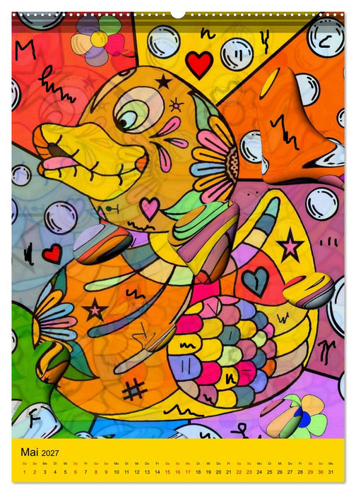 Nico Bielows Dia los Muertos (CALVENDO Wandkalender 2027)
