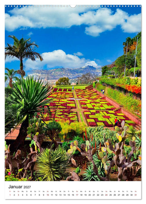 Malerisches Madeira (CALVENDO Wandkalender 2027)