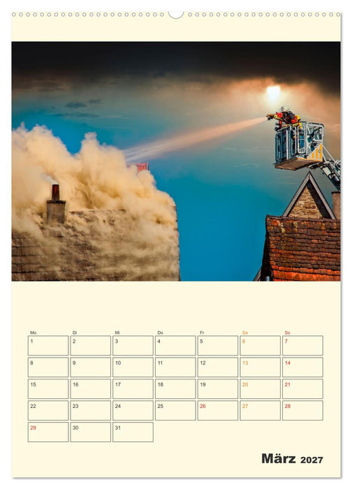 Feuerwehr - der Kalender (CALVENDO Wandkalender 2027)