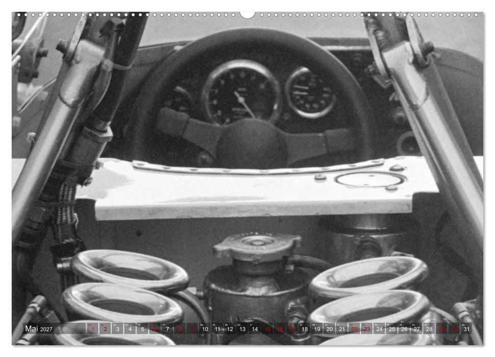 Formel, Rennen, Boxengasse 1971-´83 (CALVENDO Premium Wandkalender 2027)