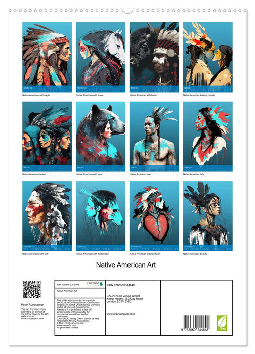 Native American Art (CALVENDO Premium-Calendar 2027)