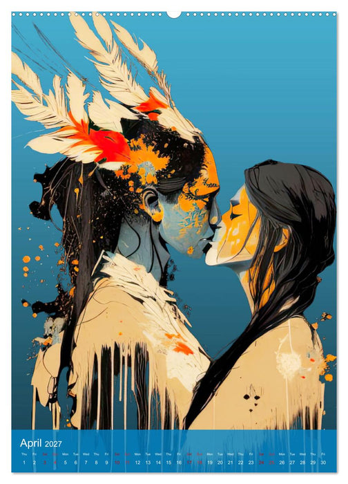 Native American Art (CALVENDO Premium-Calendar 2027)