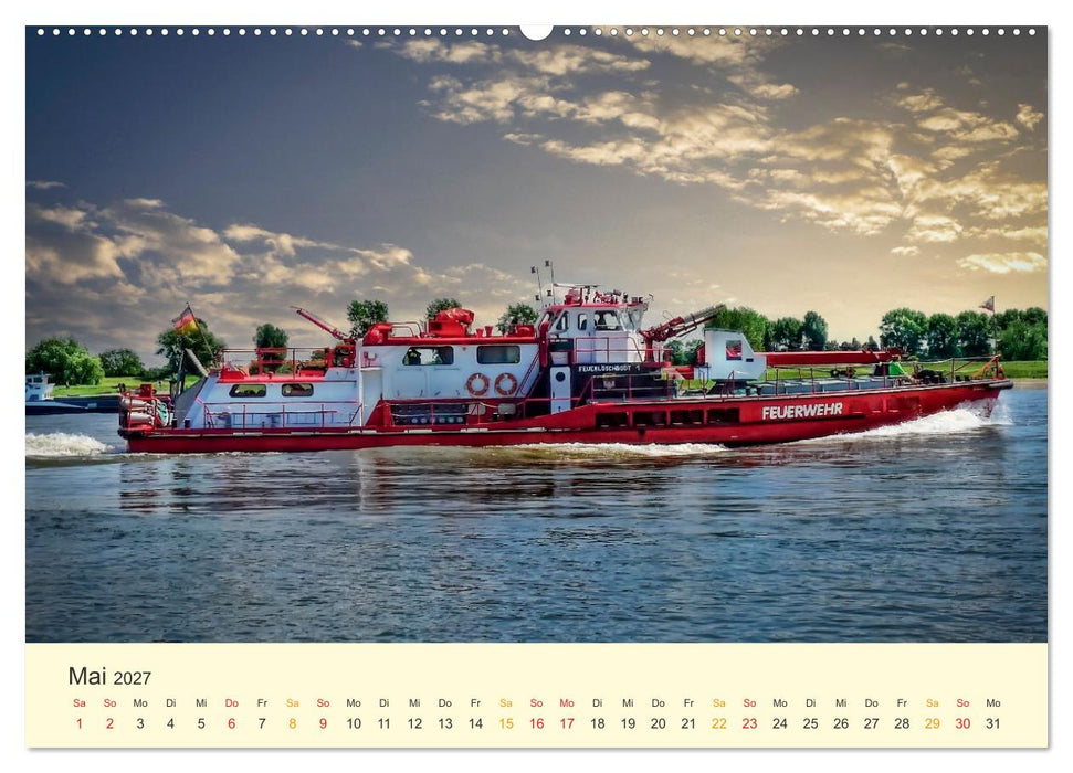 Feuerwehr - mein Kalender (CALVENDO Premium Wandkalender 2027)