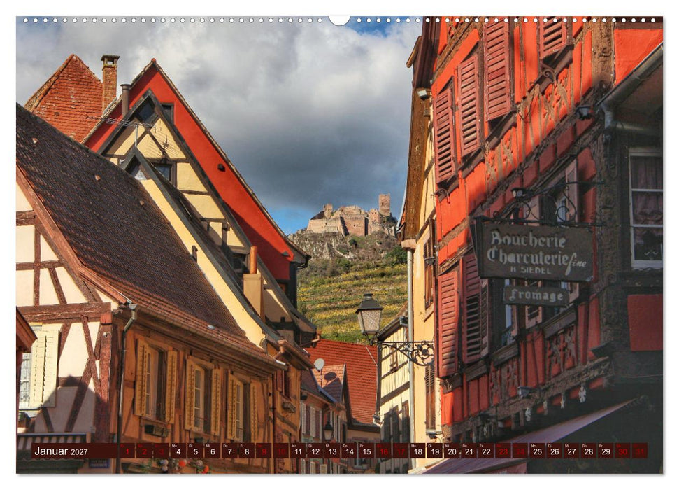 Das Elsass (CALVENDO Premium Wandkalender 2027)