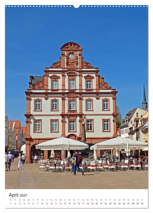 Speyer-Rund um die Maximilianstraße (CALVENDO Wandkalender 2027)