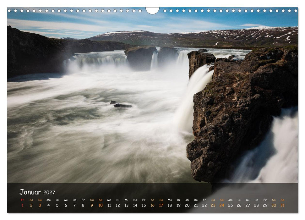 Die meditative Kraft des Wassers (CALVENDO Wandkalender 2027)