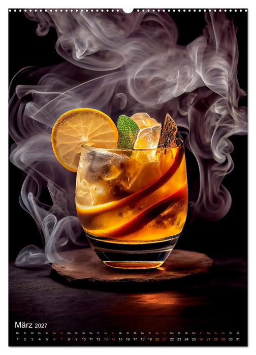 Cocktails - Bewährter Genuss neu interpretiert (CALVENDO Wandkalender 2027)