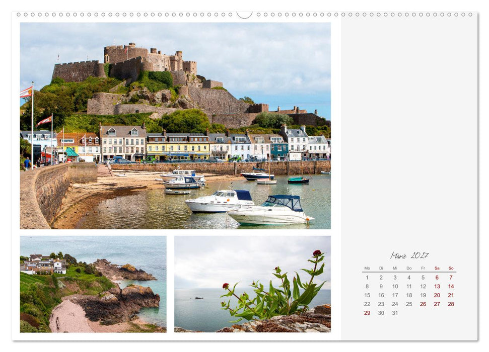 Kanalinseln - Jersey Guernsey Sark (CALVENDO Wandkalender 2027)