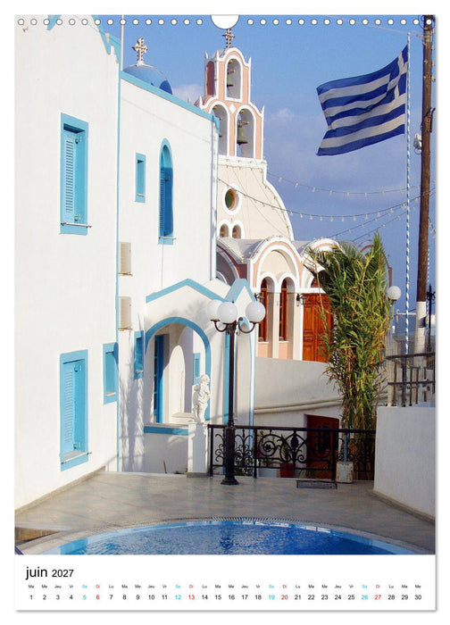 Souvenirs de Grèce (CALVENDO Calendrier mensuel 2027)