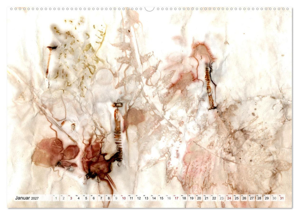 Botanical Printing - Magische Pflanzendrucke (CALVENDO Wandkalender 2027)