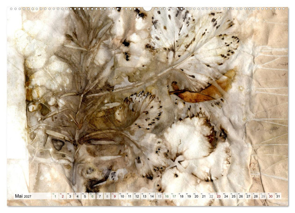 Botanical Printing - Magische Pflanzendrucke (CALVENDO Wandkalender 2027)