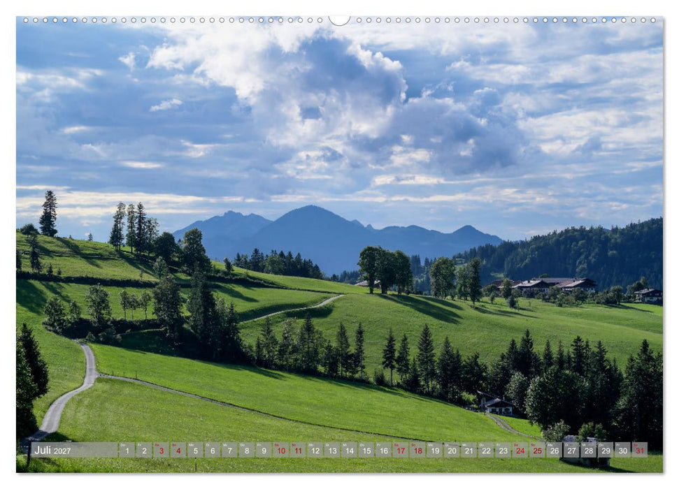 Kaiserwinkl - Sommerbilder aus Tirol (CALVENDO Premium Wandkalender 2027)