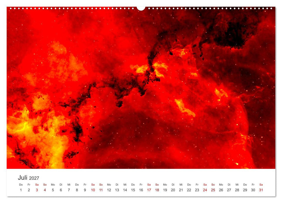 Nebel & Galaxien - Faszination Weltraum (CALVENDO Premium Wandkalender 2027)