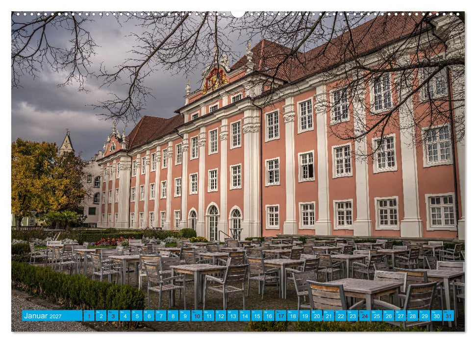 Meersburg - pittoreske Kleinstadt am Bodensee (CALVENDO Wandkalender 2027)