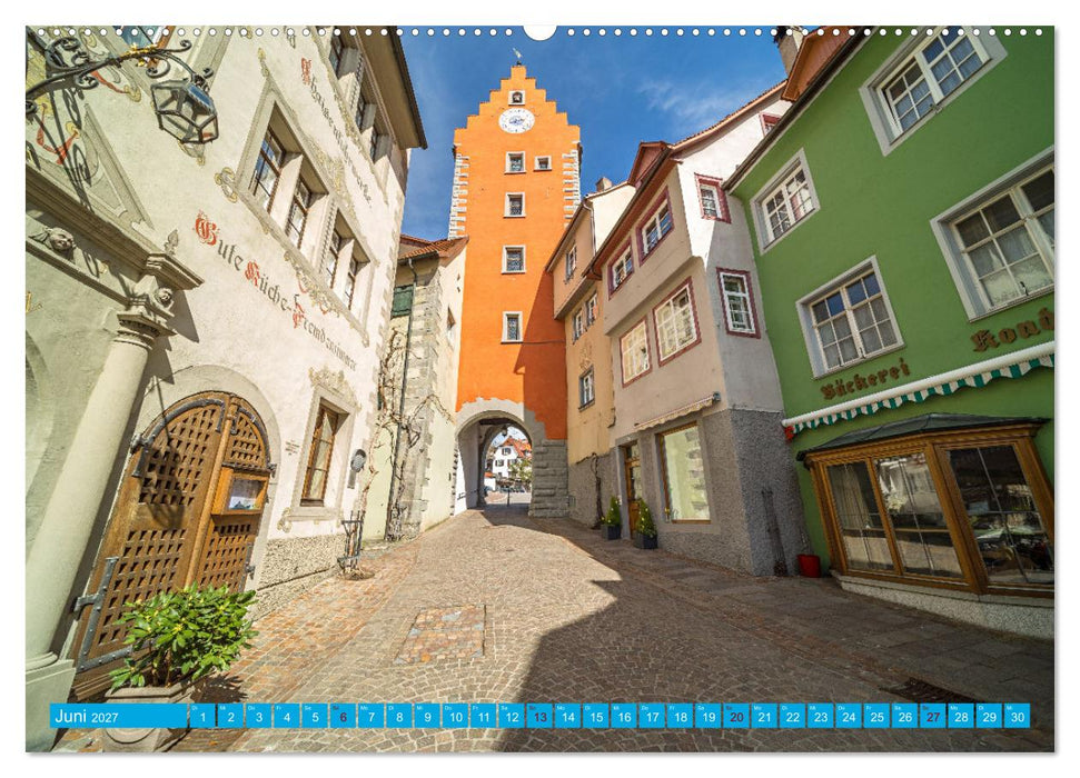 Meersburg - pittoreske Kleinstadt am Bodensee (CALVENDO Wandkalender 2027)