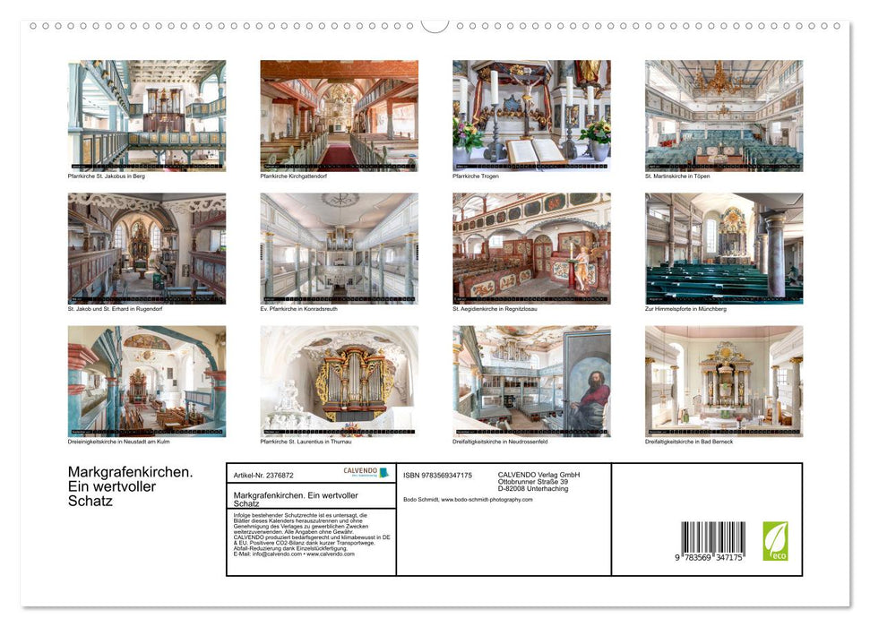 Markgrafenkirchen. Ein wertvoller Schatz (CALVENDO Premium Wandkalender 2027)