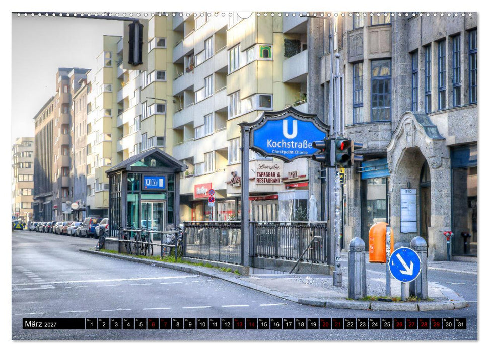 Berlin, so bunt wie das Leben (CALVENDO Premium Wandkalender 2027)