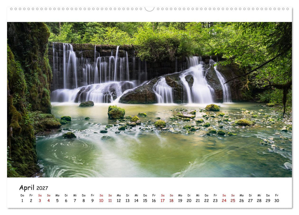 Traumhafte Orte - Berge, Seen und Meer (CALVENDO Premium Wandkalender 2027)