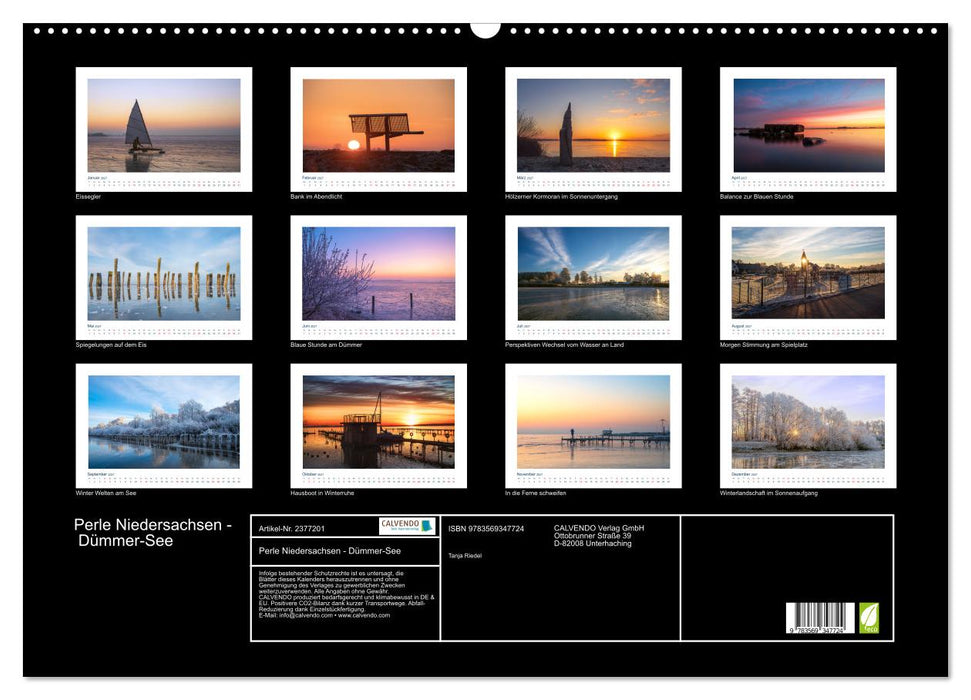 Perle Niedersachsen - Dümmer-See (CALVENDO Wandkalender 2027)