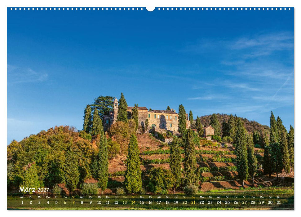 Unterwegs in Norditalien (CALVENDO Wandkalender 2027)
