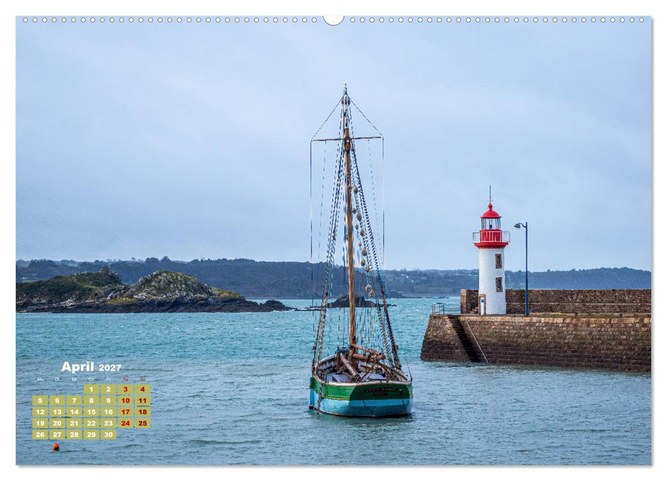 Nördliche Bretagne Die Küste von Penthièvre (CALVENDO Premium Wandkalender 2027)