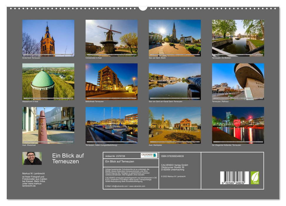 Ein Blick auf Terneuzen (CALVENDO Premium Wandkalender 2027)
