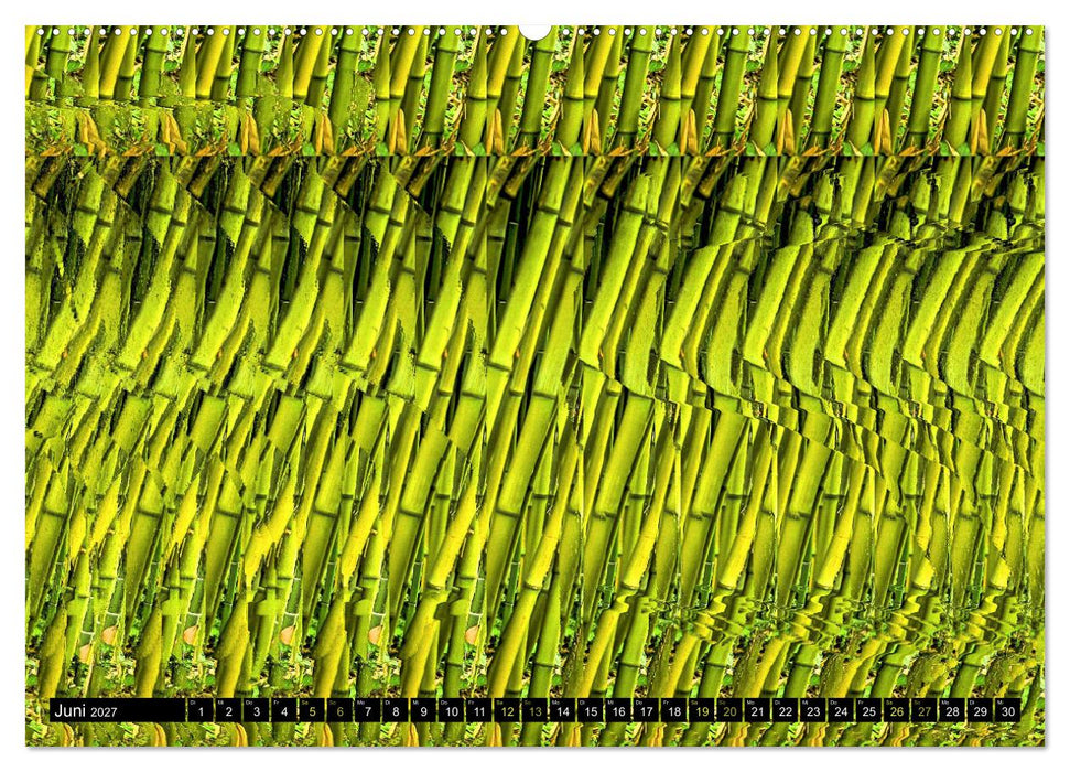Magische Bilder - Stereogramme und 3D-Illusionen (CALVENDO Wandkalender 2027)