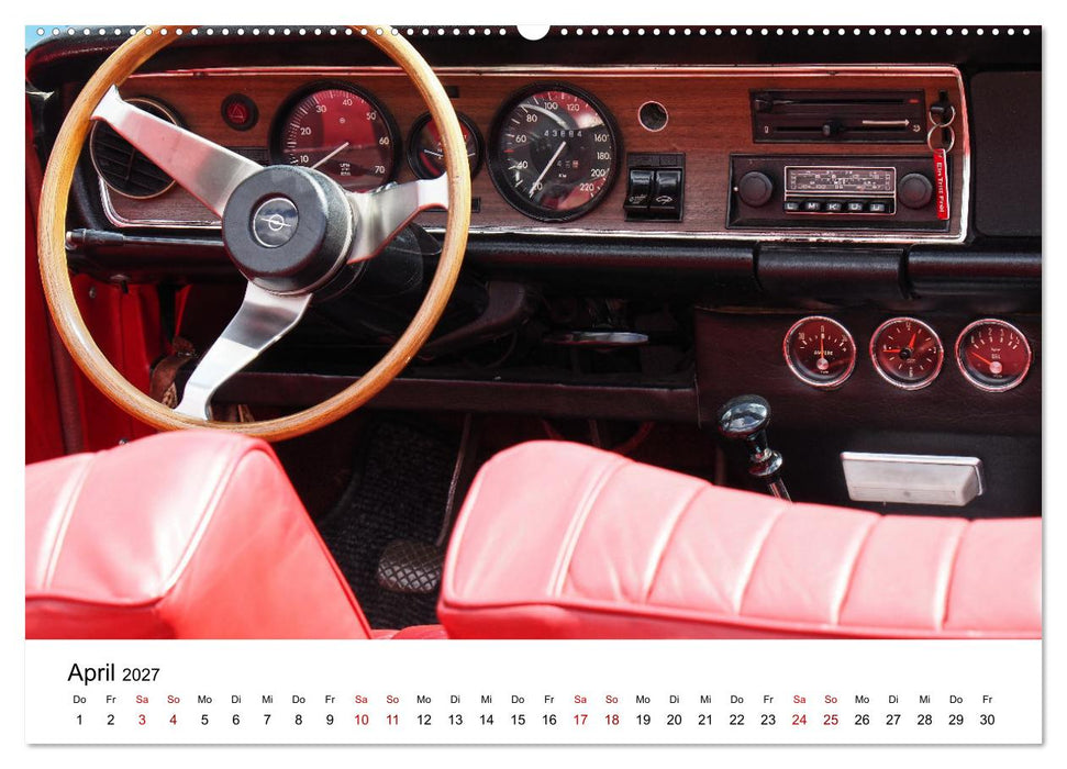 Klassische Armaturenbretter (CALVENDO Premium Wandkalender 2027)