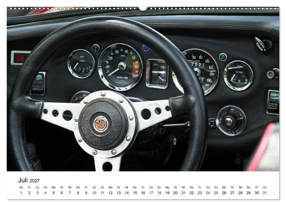 Klassische Armaturenbretter (CALVENDO Premium Wandkalender 2027)
