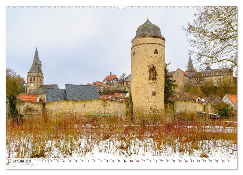 Ein Blick auf die Hansestadt Warburg (CALVENDO Premium Wandkalender 2027)