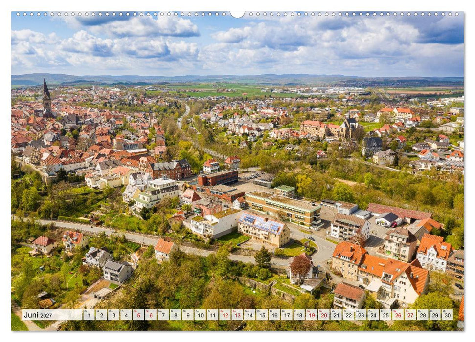 Ein Blick auf die Hansestadt Warburg (CALVENDO Premium Wandkalender 2027)
