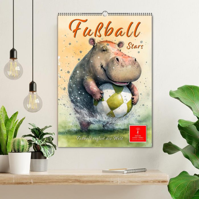 Fußball Stars - Fußball regiert die Welt (CALVENDO Wandkalender 2027)