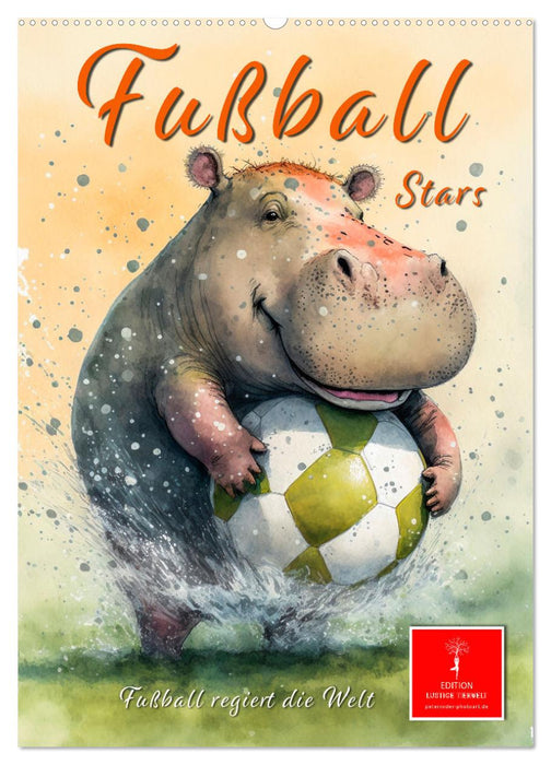 Fußball Stars - Fußball regiert die Welt (CALVENDO Wandkalender 2027)