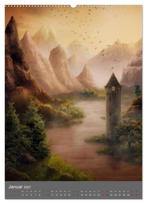 Das Grenzland (CALVENDO Wandkalender 2027)