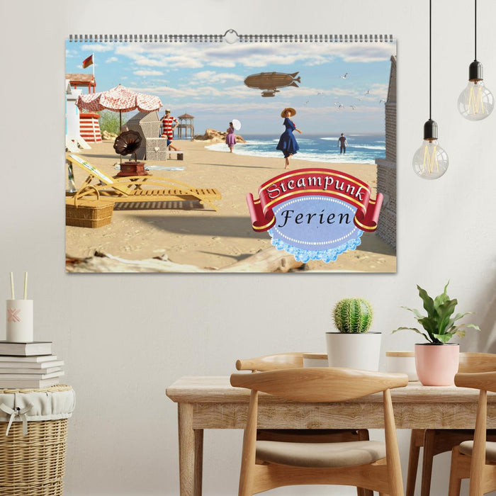 Steampunk Ferien (CALVENDO Wandkalender 2027)