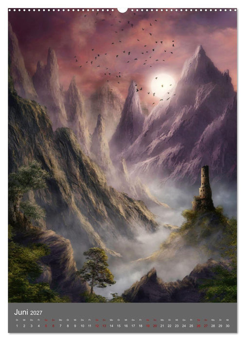 Das Grenzland (CALVENDO Premium Wandkalender 2027)