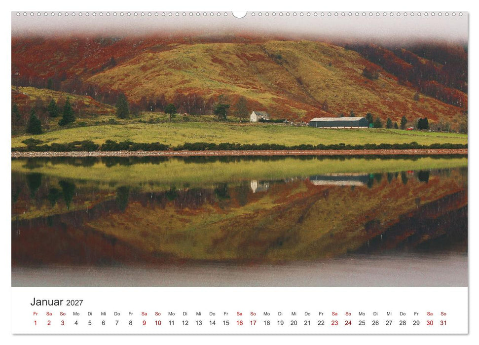Schottland - Eine eindrucksvolle Reise in ein wunderschönes Land. (CALVENDO Wandkalender 2027)