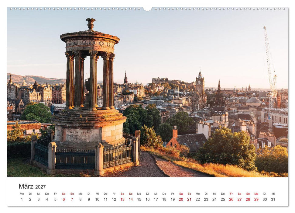 Schottland - Eine eindrucksvolle Reise in ein wunderschönes Land. (CALVENDO Wandkalender 2027)