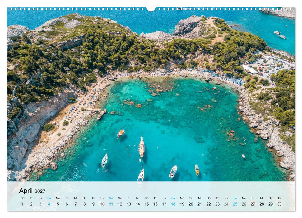 Rhodos - Die Highlights der Insel (CALVENDO Premium Wandkalender 2027)